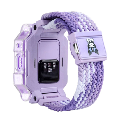 手表小天才编织磁吸手表表带新款