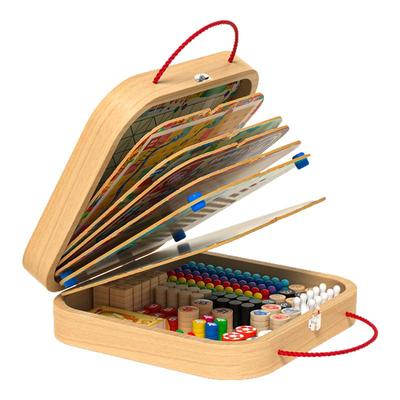 多功能棋盘飞行棋多合一儿童磁性五子棋桌游生日新年礼物益智玩具