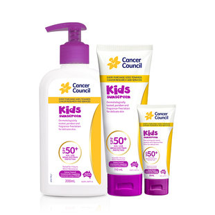 Cancer Council澳美皙儿童防晒防水防汗宝宝专用SPF50 35ml*2