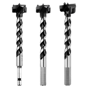 硬质钨钢合金木工开孔器35mm加长型18mm门锁木板塑料桌面打孔钻头