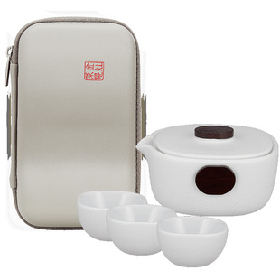 金灶KP-36快客杯茶具小套装简约便携耐用家用旅行泡茶壶户外露营