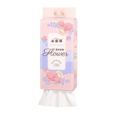 漫花悬挂式抽纸10提250抽压花