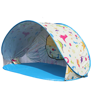 全自动沙滩户外帐篷3-4人速开快开简易遮阳防晒钓鱼公园休闲帐篷