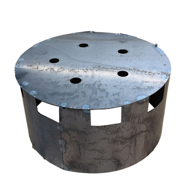 【厂价】烤鸭炉黑铁挡火罩分火罩