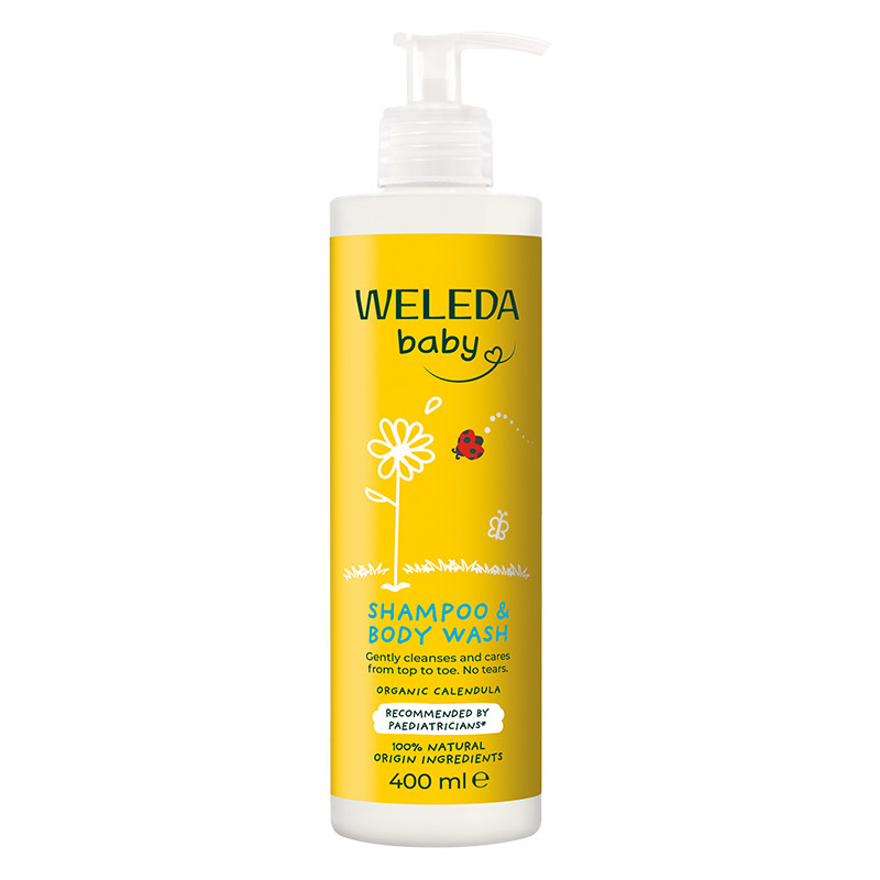 weleda维蕾德洗发水沐浴露二合一