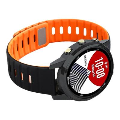 适用佳明Forerunner255/265M/745诺曼款磁吸硅胶手表带Garmin Fenix8/Fenix7X腕表Epix Pro新款专用腕带