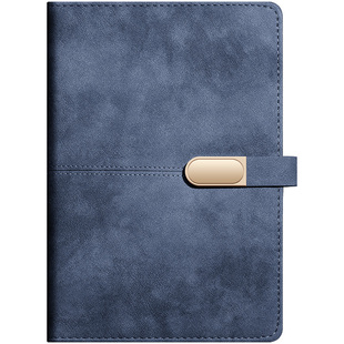 笔记本本子定制可印logo高颜值2026年新款a5简约皮面商务办公私人工作会议记录本加厚日记本记事本礼盒套装