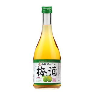 日本原装进口 白鹤梅子利口酒500ml青梅酒女士果酒日本梅酒