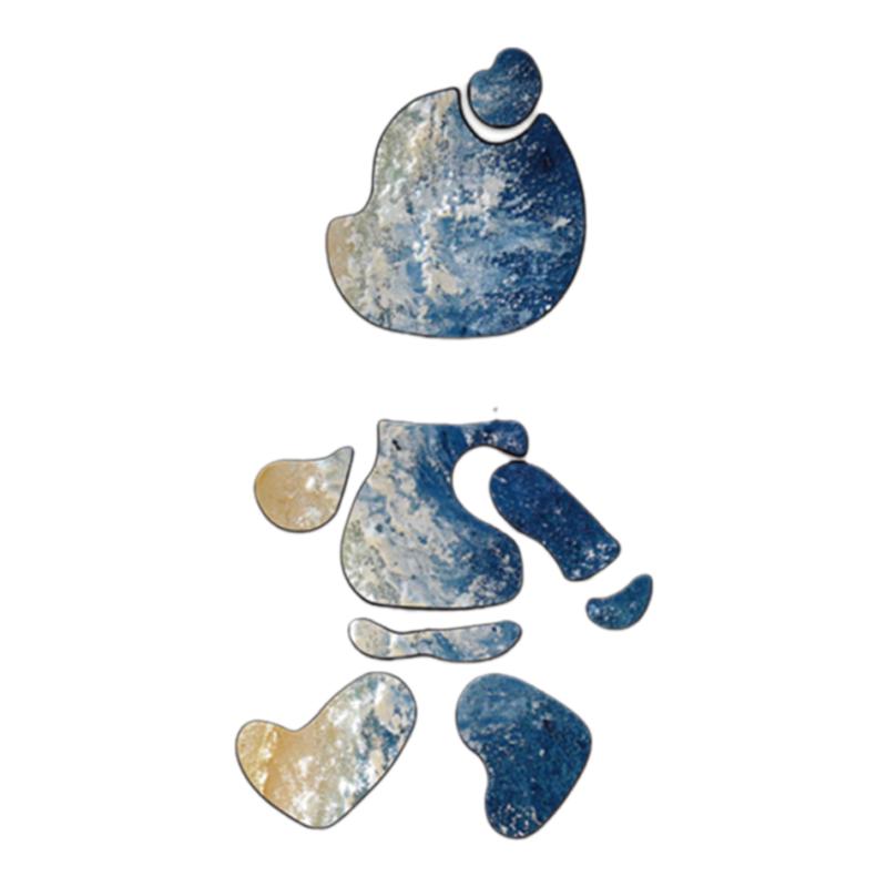 网红公仔打卡背景拍照区室内露营