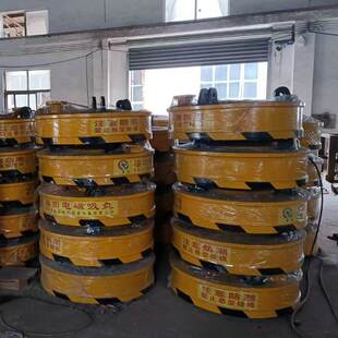 升级钢板焊接圆型废钢挖机起重配件平面磨床小型铣床电磁吸盘