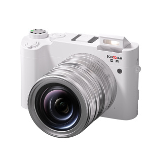 松典DC218数码相机4K高清旅游微单VLOG自拍美颜学生入门专用替CCD