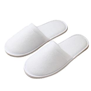 5双一次性拖鞋待客居家加厚防滑拉毛布酒店专用宾馆民宿批发旅行