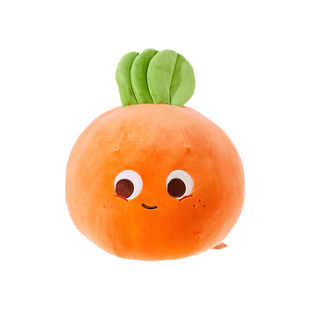 TheGreenParty胡萝卜抱枕睡觉靠枕玩偶生日礼物女办公室毛绒腰枕