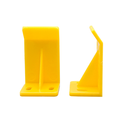 L型黄色定位片塑料固定防移挡块