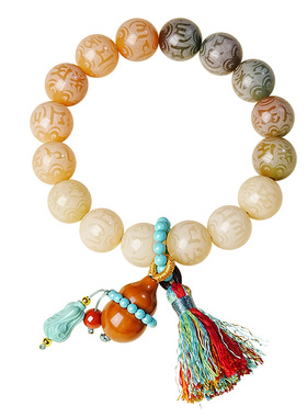 宫里上新正品纯天然菩提葫芦手串