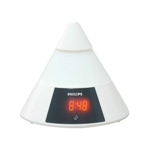 飞利浦唤醒灯起床闹钟音乐唤醒灯背景夜灯酷锐护眼台灯床头灯