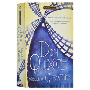 堂吉诃德 唐吉诃德 英文原版 Don Quixote 塞万提斯Cervantes 英译西班牙文学经典 世界名著 课外阅读 反骑士小说 搭格列佛游记