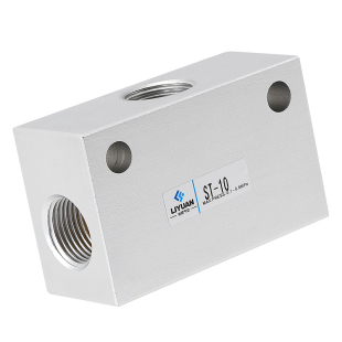 ST-01/02/03/04气动梭阀梭动阀流量控制阀气控阀替KS-06/08/10/15