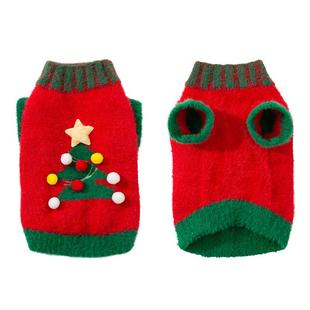 小猫咪衣服冬季新年衣服布偶猫德文猫防掉毛保暖毛衣宠物猫咪衣服