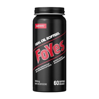 FoYes加拿大原装进口海豹油非深海鱼油心血管高吸收高浓度omega3