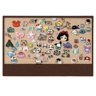 毛毡板拼豆DIY收纳展示墙背景板挂墙创意高级感客厅沙发墙面装饰免打孔自粘不伤墙羊毛毡墙贴软木留言愿景墙