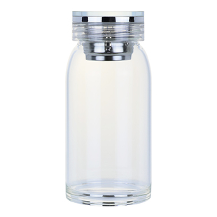 透明玻璃杯泡茶便携耐高温水杯男女士高档高颜值带盖外带车载杯子