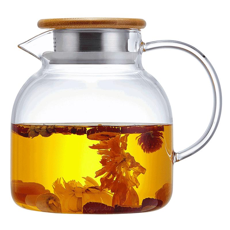 玻璃茶壶耐高温加厚茶水分离电陶炉烧水煮茶家用2025新款大泡茶壶