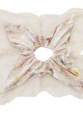 SNIDEL HOME2026春夏新品时尚松弛感蕾丝钩花发圈发饰SHGG261223