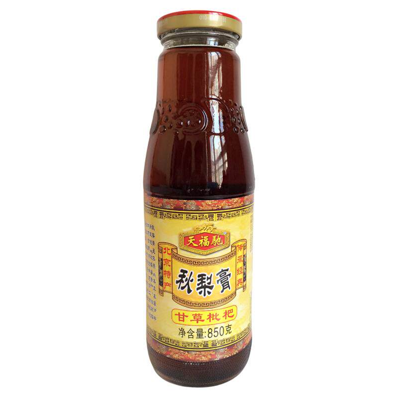 秋梨膏甘草枇杷秋梨膏