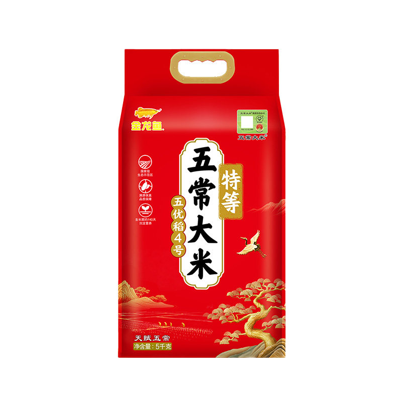 金龙鱼天赋五常特等五常大米5kg