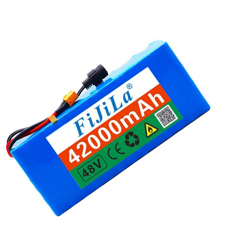 电动自行车电池48v42Ah186503充电器+串并电池组锂离子13