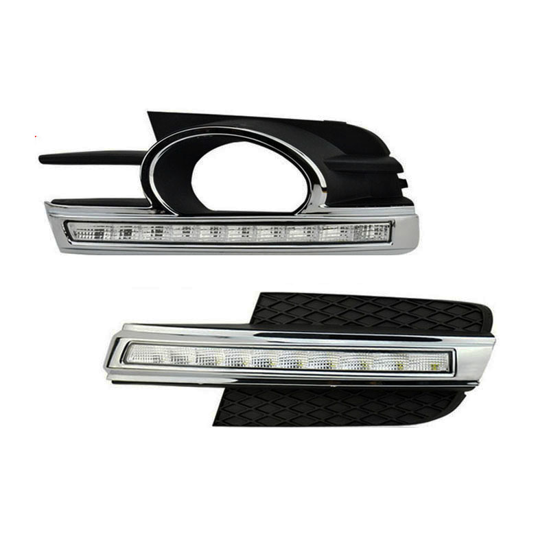 适用于13 14 15款宝来日行灯 大众新宝来日间行车灯雾灯改装LED灯