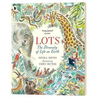 许许多多 地球上生物的多样性 Lots The Diversity of Life on Earth 英文原版 数不清 大自然的生物多样性 儿童趣味科普认知绘本