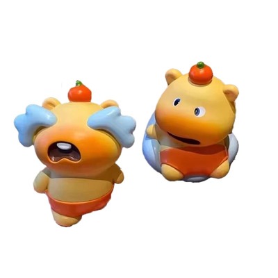 可爱治愈水豚噜噜摆件