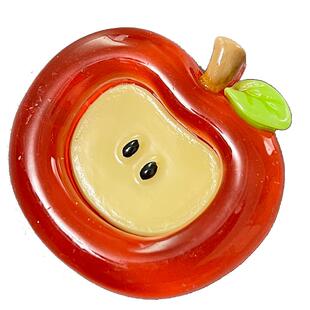 仿真苹果绿色青红色头发夹侧边可爱趣味儿童立体食物水果发卡头饰