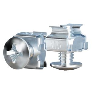 顶臻M5M6机柜螺丝 配线架理线架卡扣螺母网络机柜十字图腾服务器专用套装防腐防锈镀锌镍