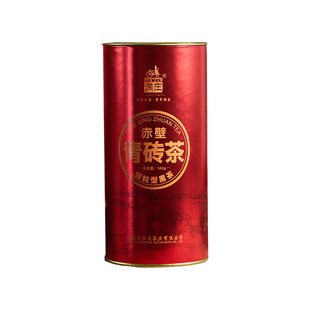 湖北赤壁青砖茶洞庄罐装500g颗粒黑茶赵李桥羊楼洞砖茶内蒙熬奶茶