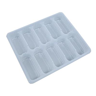 泽求长方形PP材质加大10格饺子托