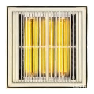 法西蒙集成吊顶灯暖碳纤维光波单取暖超薄8厘米黄金管浴霸30×30