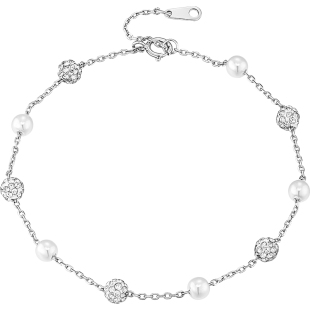 卡蒂罗流珠手链女生轻奢小众精致925银2023年新款手饰生日礼物