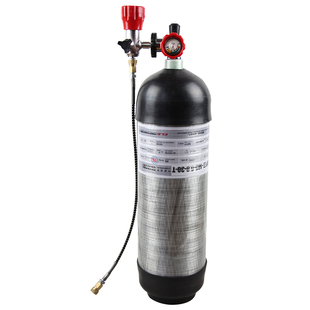 6.8L高压碳纤维气瓶打全套气瓶高压气罐30MPA大瓶转小瓶转气配件