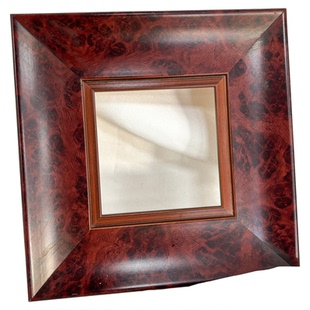 【玫瑰丛】中古风画框实木画框实木相框复古画框拼图画框可定制