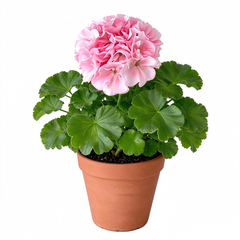 大花球重瓣天竺葵盆栽兔子粉 很勤花 洋绣球好养阳台海棠庭院花卉
