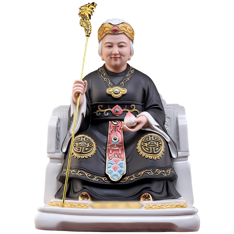 陶瓷黑老太像铁刹山黑妈妈老太太
