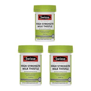 澳大利亚直邮Swisse斯维诗护肝奶蓟草高浓度营养35000mg60粒 *3瓶