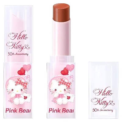 pinkbear皮可熊糖光水精华口红固体唇蜜黄油小熊TK