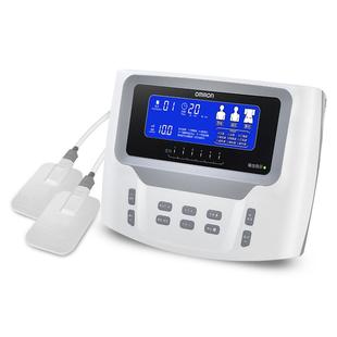 欧姆龙中频脉冲电疗仪家用理疗治疗仪肩周颈椎腰椎间盘突出按摩仪