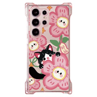 适用三星手机壳s24ultra新款斜挎挂绳s25plus磁吸保护套全包防摔s24+可挂脖背带s23p高级感女外防盗magsafe外