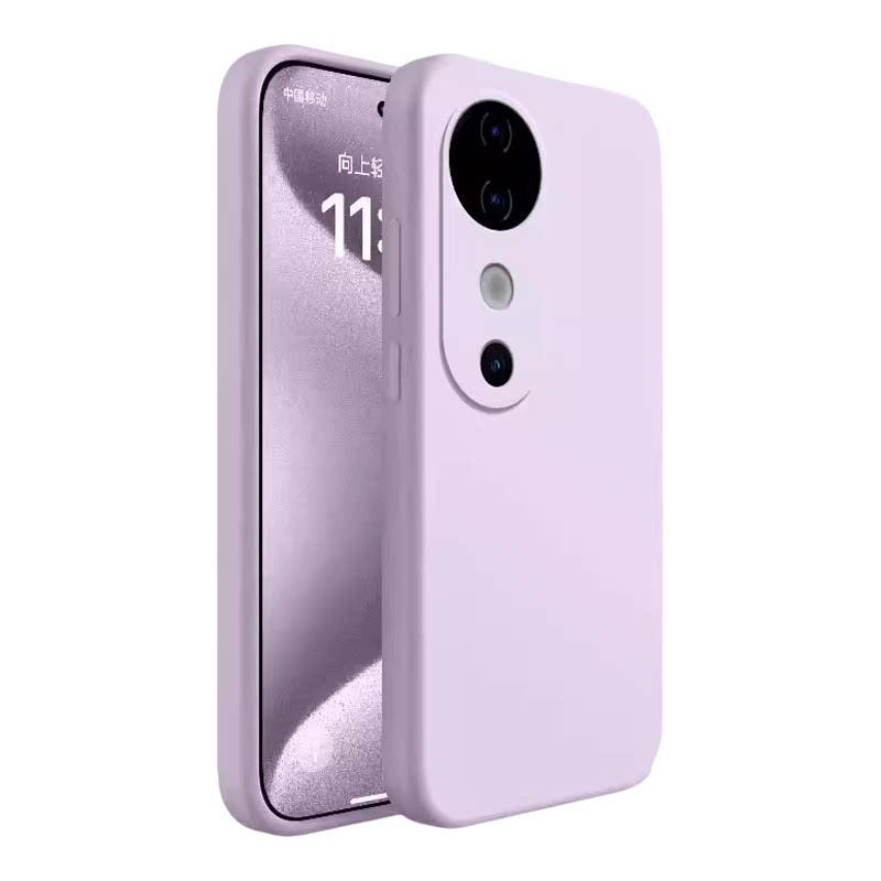 适用VIVOs19防滑手机壳S30PROMINI液态硅胶s19pro不沾灰S18PRO简约纯色S17软壳s16E全包S15PRO防摔橡皮檫手感