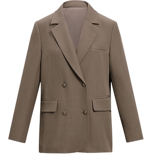 KBNE休闲小西装外套女2026春季新款学院风百搭高级感短款西服上衣